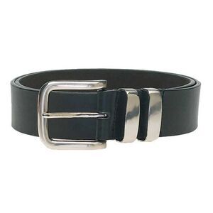 Duke D555 Noah Bonded Leather Waist Belt / Black